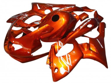 Custom 1996-2007 Yamaha YZF600R Thundercat Motorcycle Fairings - Burnt Orange