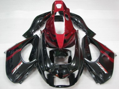 Custom 1997-2007 Yamaha YZF 1000R Thunderace Motorcycle Fairings - Red Black