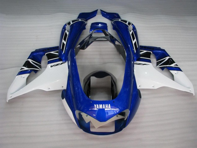 1997-2007 Yamaha YZF 1000R Thunderace Motorcycle Fairings - Blue White