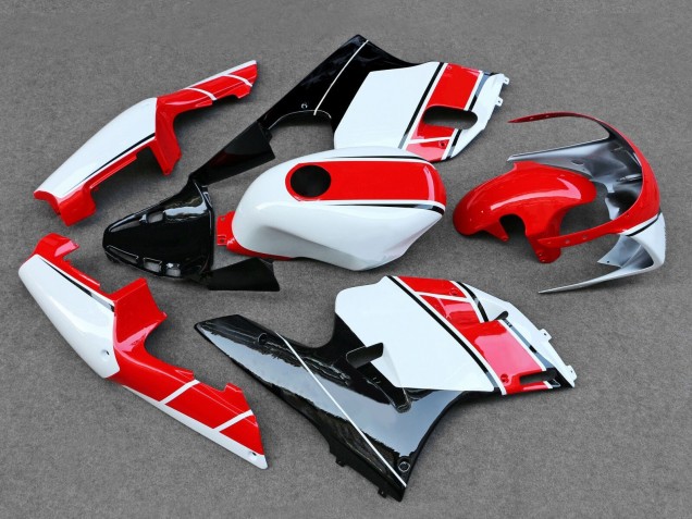 1991-1994 Yamaha TZR250 3XV Motorcycle Fairings - White Red Black
