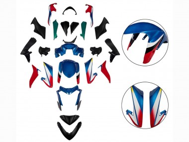 Custom 2015-2020 Suzuki GSX-S 1000 Motorcycle Fairings - Blue Red Black