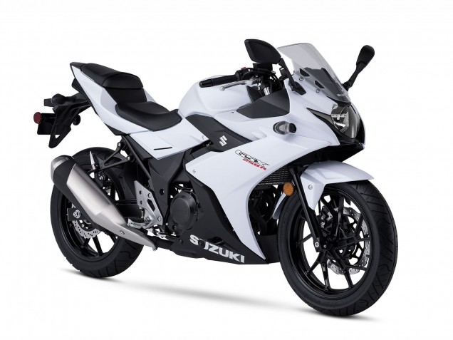 2017-2020 Suzuki GSX250R Motorcycle Fairing Kits - White Black