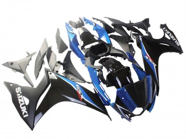 Custom 2017-2020 Suzuki GSX250R Motorcycle Fairings - Blue Black