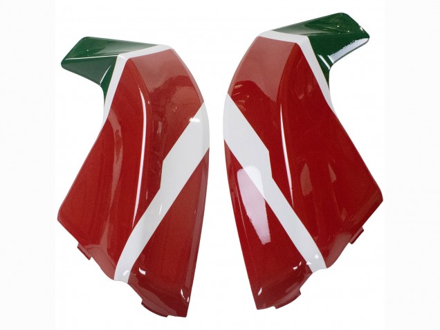 2020-2024 Ducati Panigale V2 Motorcycle Fairings - White Red Green Matte Black Corse 21