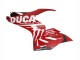 2020-2024 Ducati Panigale V2 Motorcycle Fairings - Red Glossy Black Monster Corse