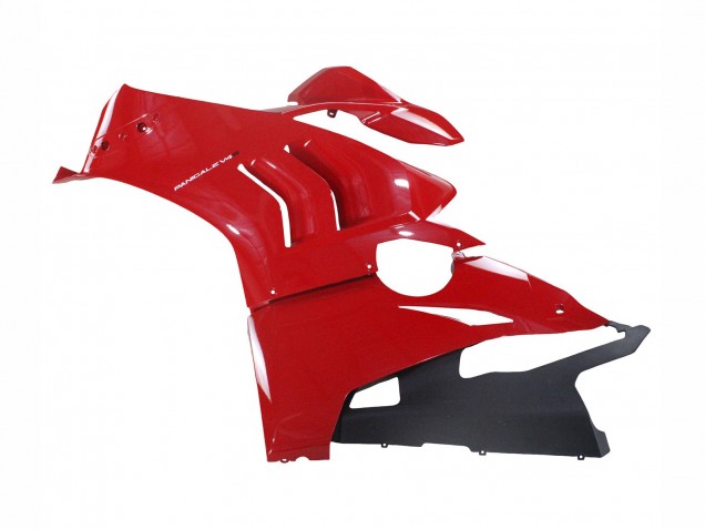 2020-2021 Ducati Panigale V4 V4S Motorcycle Fairing - Red Matte Black