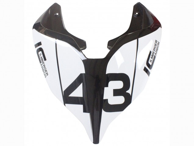 2020-2021 Ducati Panigale V4 V4S Motorcycle Fairings - Yellow White Glossy Black