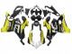 2020-2021 Ducati Panigale V4 V4S Motorcycle Fairings - Yellow White Glossy Black