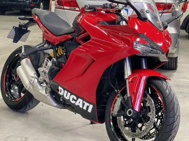 Custom 2017-2022 Ducati Supersport 939/939S Motorcycle Fairings - Red Black