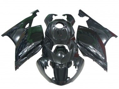 Custom 2005-2010 Glossy Black BMW K1200S Motorcycle Fairings
