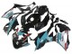 2023-2024 BMW S1000RR Motorcycle Fairings - Light Blue Matte Black Petronas