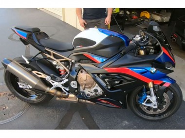 Custom 2019-2022 BMW S1000RR Motorcycle Fairings - Black Blue Red