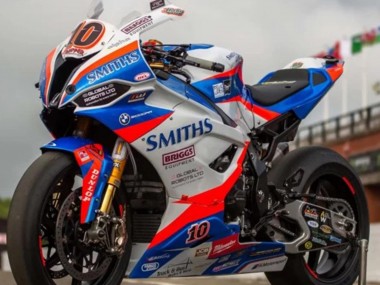Custom 2019-2022 BMW S1000RR Motorcycle Fairings - Blue Red White Smiths