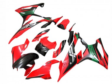 Custom 2019-2022 BMW S1000RR Motorcycle Fairings - Red Black Green