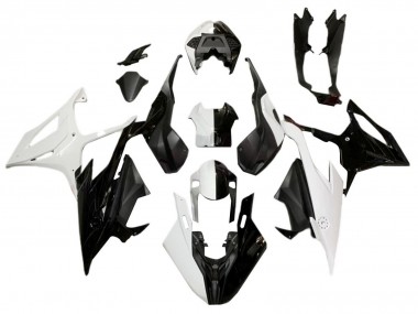Custom 2019-2022 BMW S1000RR Motorcycle Fairing - White Black