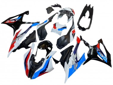 Custom 2019-2022 BMW S1000RR Motorcycle Fairings - Black Red Blue White