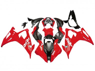 Custom 2019-2022 BMW S1000RR Motorcycle Fairing Kits - Red Black