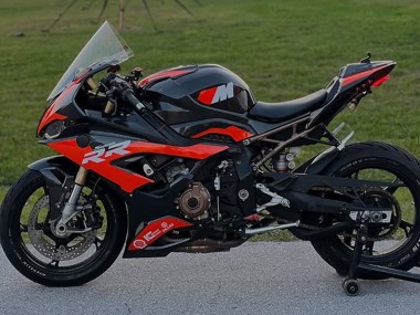 Custom 2019-2022 BMW S1000RR Motorcycle Fairings - Red Black