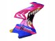 2017-2018 BMW S1000RR Motorcycle Fairings - Pink Blue Yellow Shark