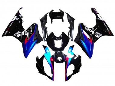 Custom 2015-2016 BMW S1000RR Motorcycle Fairings - Red Blue Black Glossy Black
