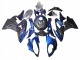 2015-2016 BMW S1000RR Motorcycle Fairings - Gradient Purple Blue Forged Carbon Fiber
