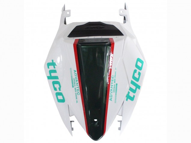 2015-2016 BMW S1000RR Motorcycle Fairings - White Green Black