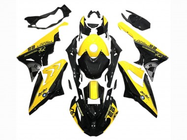 Custom 2015-2016 BMW S1000RR Motorcycle Fairings - Yellow Black
