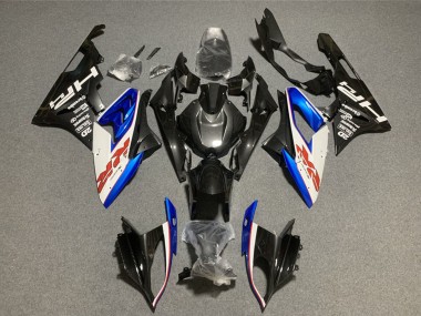 Custom 2009-2014 BMW S1000RR Motorcycle Fairings - White Blue Glossy Black HP Red RR