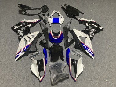 Custom 2009-2014 BMW S1000RR Motorcycle Fairings - White Red Blue Black Carbon Fiber HP