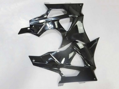 Custom 2009-2014 BMW S1000RR Motorcycle Fairings - Silver Blue Glossy Black