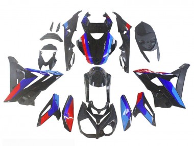 Custom 2014-2016 BMW S1000R Motorcycle Fairings - Blue Red Black