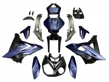 Custom 2014-2016 BMW S1000R Motorcycle Fairings - Matte Dark Blue