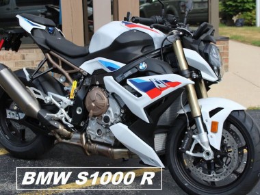Custom 2021-2025 BMW S1000R Motorcycle Fairings - White Blue Red