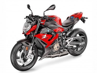 Custom 2021-2025 BMW S1000R Motorcycle Fairings - Red Black