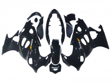 Custom 2004-2006 Suzuki GSX600F/GSX750F Motorcycle Fairings - Glossy Black