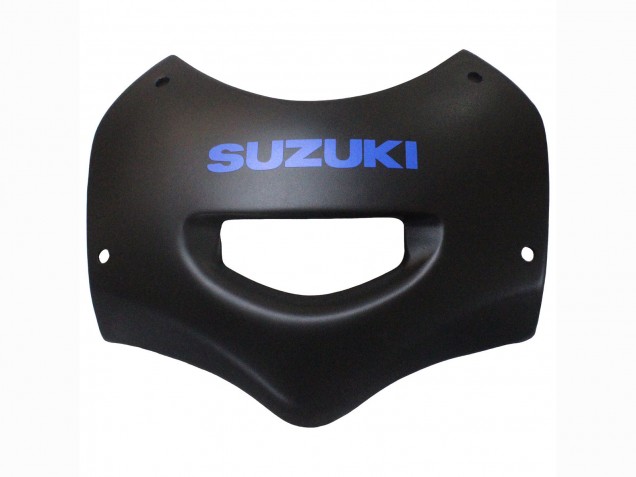2004-2006 Suzuki GSX600F/GSX750F Motorcycle Fairings - Matte Black with Blue Logo