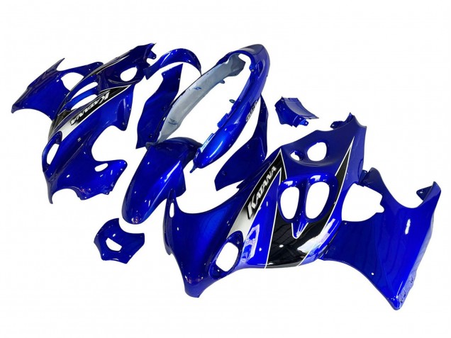 2004-2006 Suzuki GSX600F/GSX750F Motorcycle Fairings - Blue Katana