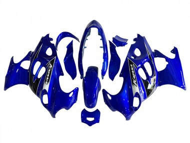 Custom 2004-2006 Suzuki GSX600F/GSX750F Motorcycle Fairings - Blue Katana