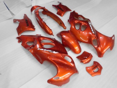 Custom 2004-2006 Suzuki GSX600F/GSX750F Motorcycle Fairings - Orange Katana