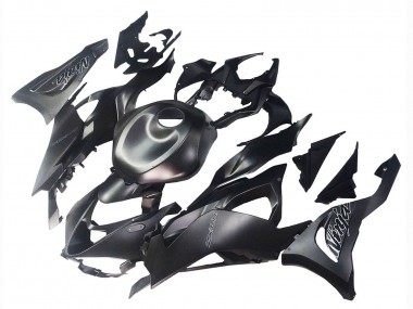 Custom 2023-2025 Kawasaki ZX6R Motorcycle Fairing - Matte Black