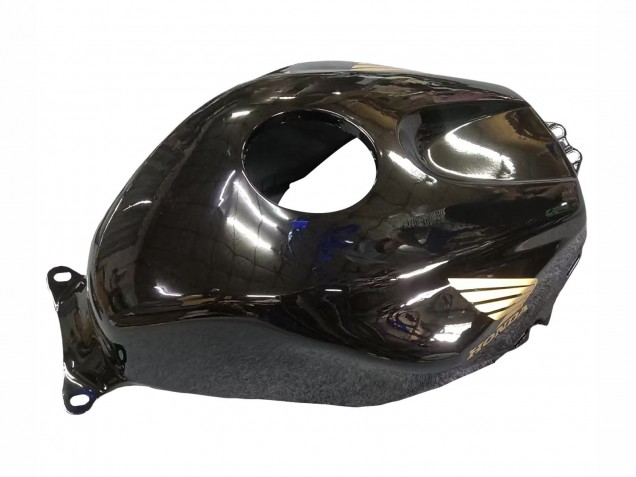 2005-2006 Honda CBR600RR Motorcycle Fairings - Black with Gold Logo