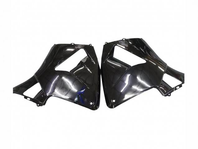 2005-2006 Honda CBR600RR Motorcycle Fairings - Black with Gold Logo
