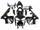2005-2006 Honda CBR600RR Motorcycle Fairings - Black with Gold Logo