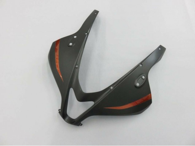 2007-2008 Honda CBR600RR Motorcycle Fairing Kits - Orange Matte Black