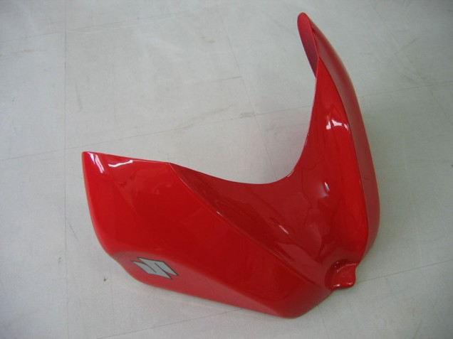 2006-2007 Suzuki GSXR 600 / GSXR 750 Motorcycle Fairing - White Red Glossy Black