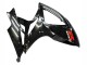 2006-2007 Suzuki GSXR 600 / GSXR 750 Motorcycle Fairings - Glossy Black Silver Red