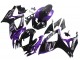 2006-2007 Suzuki GSXR 600 / GSXR 750 Motorcycle Fairing Kits - Purple Glossy Black