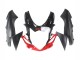 2011-2024 Suzuki GSXR 600 / GSXR 750 Motorcycle Fairings - Black Grey Red Line