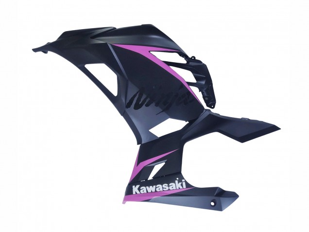 2018-2024 Kawasaki Ninja 400 Motorcycle Fairings - Matte Black Pink