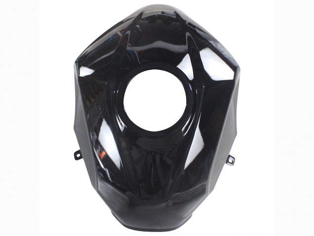 2018-2024 Kawasaki Ninja 400 Motorcycle Fairings - Glossy Black Matte Black White Decals